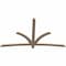 Ekena Millwork Davenport Smooth Timber Gable Bracket, Douglas Fir, 84"W x 49"H x 1 1/2"D x 3 1/2"F, 14/12 Pitch GBW084X49X0204DAV00SDF - alternate 4